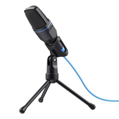 Microfono con Tripode - Trust Mico - USB + 3,5mm