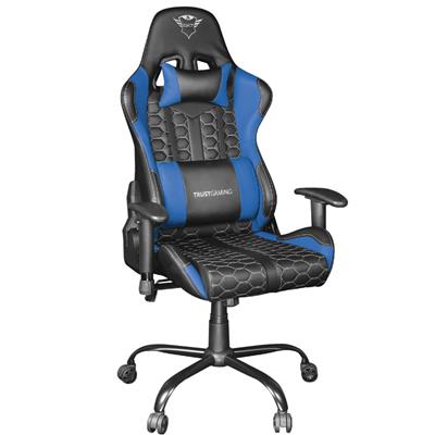 Silla gaming Resto Gxt 708B - Trust - Negra y azul