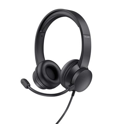 Auricular con Mic - Trust Ayda - USB