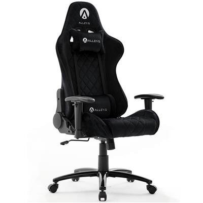 Silla Gaming UGGO AG85BB - AlleyG - Negro - Terciopelo