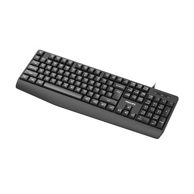 Teclado Usb Philips 104 Teclas Negro