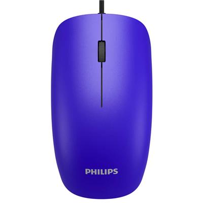 Mouse USB Philips M214 1000dpi - Azul