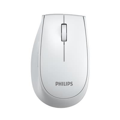 Mouse Ergonomico - Inalambrico Bluetooth Recargable - Philips Serie 6000 - Blanco