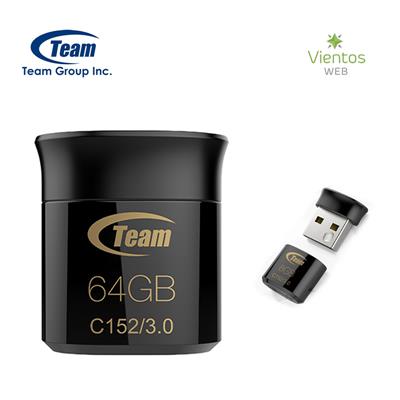 TEAM GROUP PEN DRIVE / C152 / 64 GB / BLACK / USB 3.0