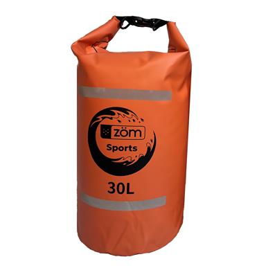 Bolso Estanco Poseidon Zom Sports 30 L - Naranja - Reflectivo